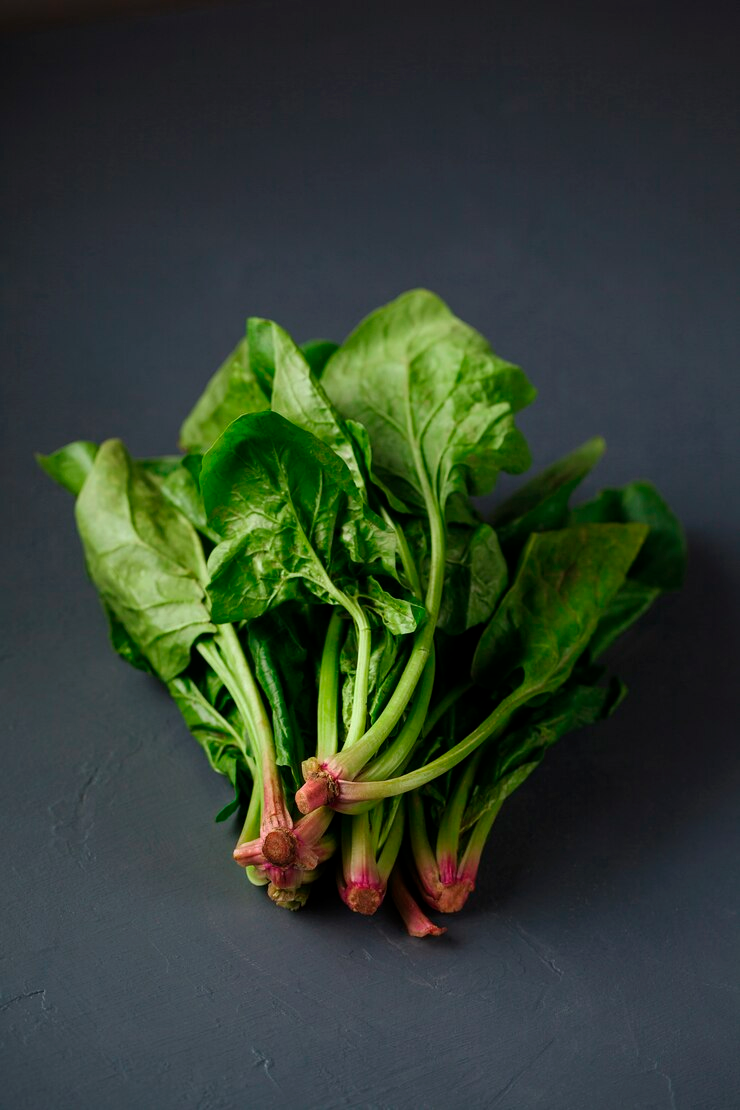 Espinacas para salud visual